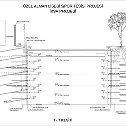 İksa Projesi - En Kesit