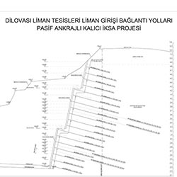 Permanent Shoring Project - Cross Section