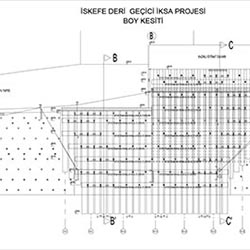 Temporary Shoring Project - Longitudinal Section