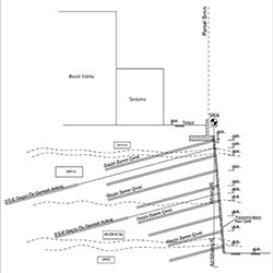 Temporary Shoring Project - Cross Section