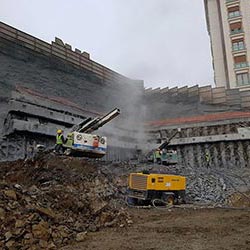 İksa İşleri - Fore Kazık Ankraj Uygulaması
