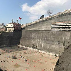 İksa İşleri - Fore Kazık Ankraj-Zemin Çivisi Püskürtme Beton Uygulaması