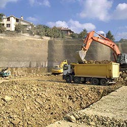 Piri Reis Üniversitesi Kalıcı İksa Şantiyesi