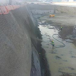 Shoring Works - Shotcrete Applications