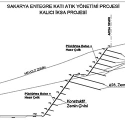 Permanent Shoring Project - Cross Section