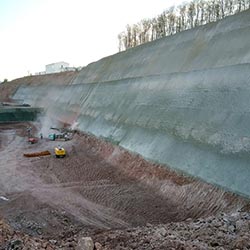 Shoring Works - Soil Nails and Shotcrete Applications