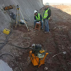 Soil Nail Pull-out Test