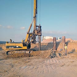 Soil Improvement Works - Bored Pile Works Casing