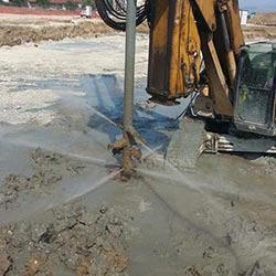 Zemin Güçlendirme İşleri - Deep Soil Mixing Uygulaması