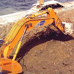 Foundation Excavation After Cutoff Wall